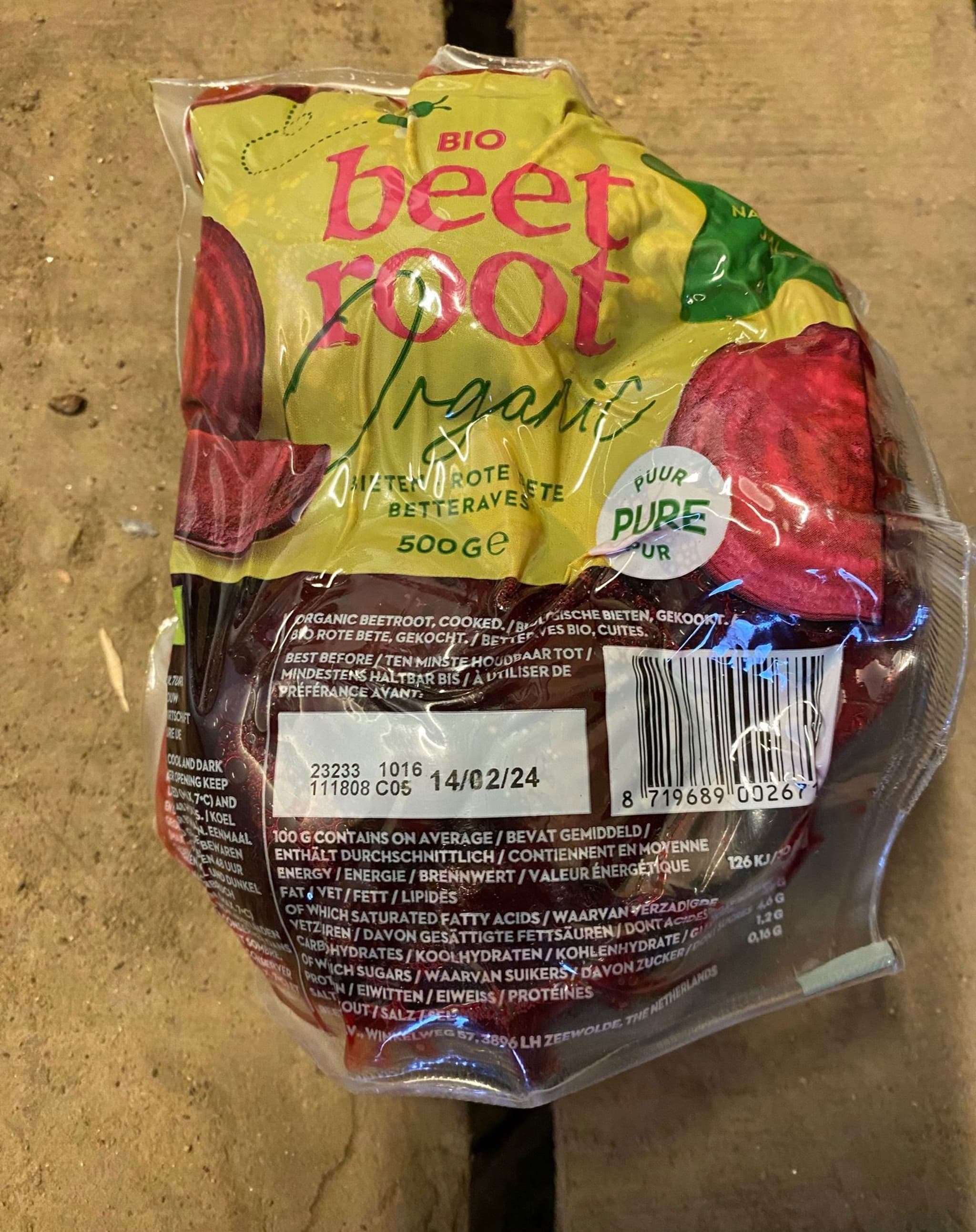 Beetroot: Cooked